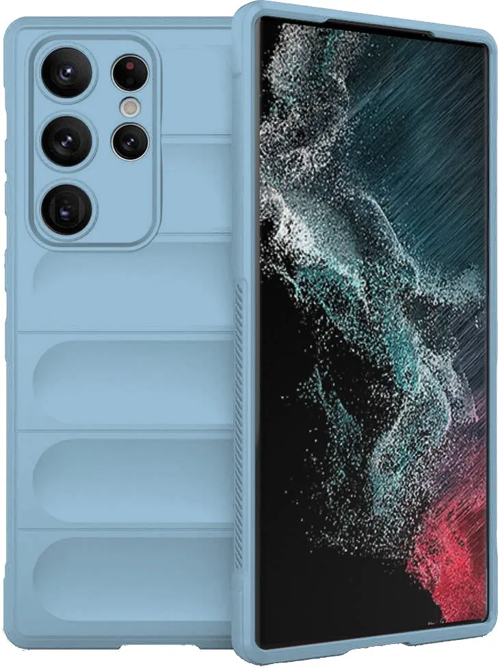 Θήκη Magic Shield για Samsung Galaxy S23 Ultra - Γαλάζιο