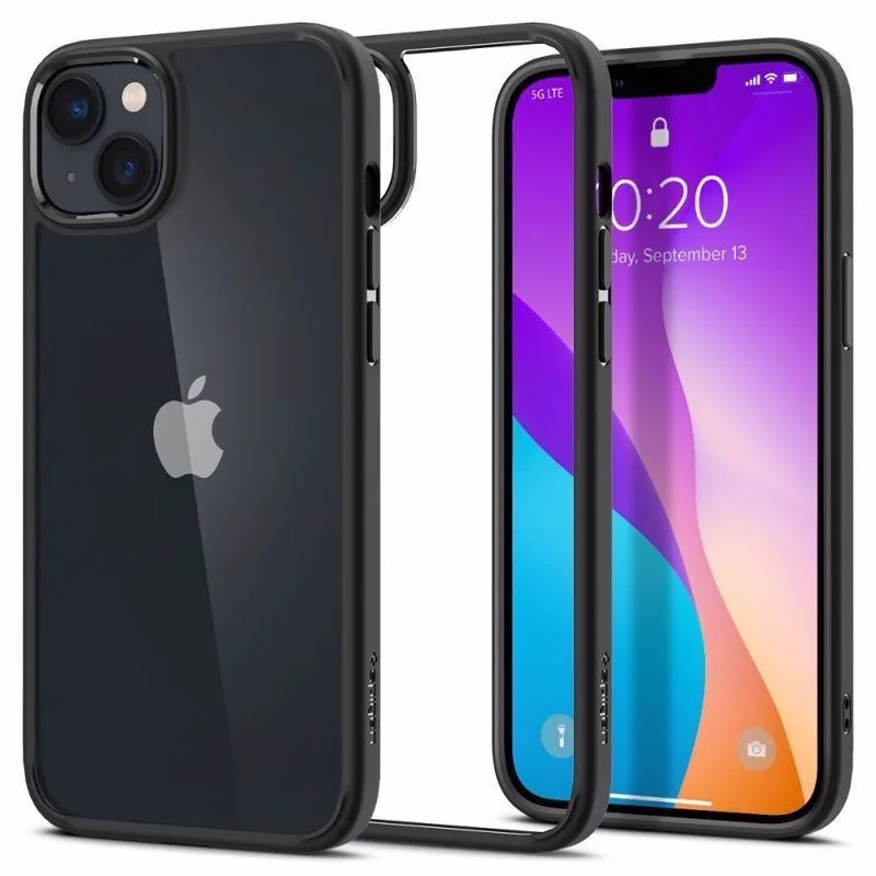 Θήκη Spigen Ultra Hybrid για Apple iPhone 14 Plus - Matte Black – εικόνα 2