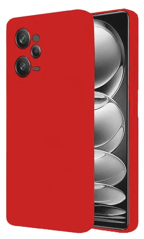 Θήκη σιλικόνης TPU Ultra Slim 0.3mm soft mat για Xiaomi Poco X5 Pro / Redmi Note 12 Pro - Κόκκινο