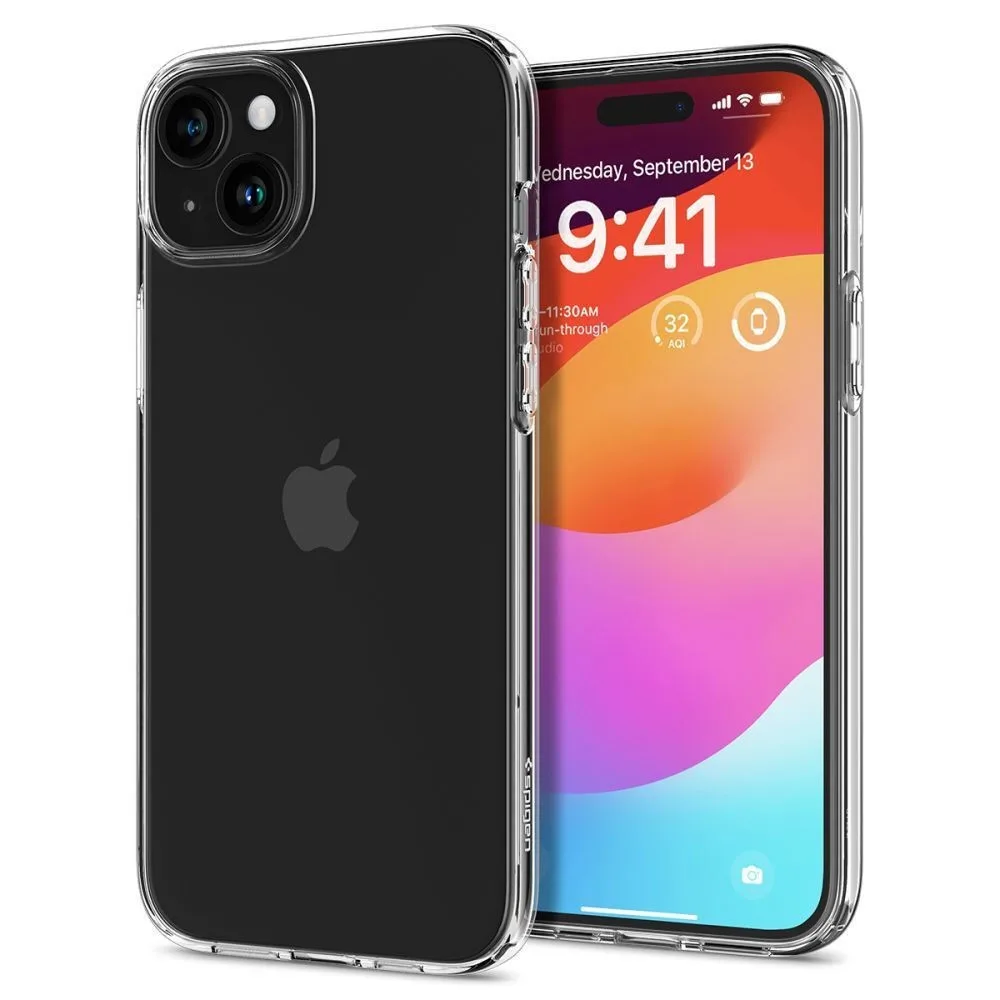 Θήκη Spigen Liquid Crystal για iPhone 15 - Crystal Clear
