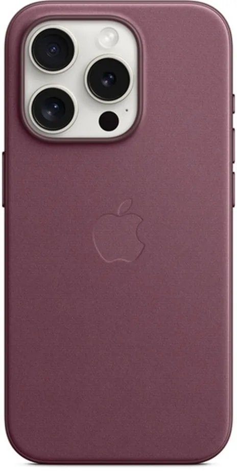 Apple Finewoven Θήκη Προστασίας για iPhone 15 Pro - Mulberry