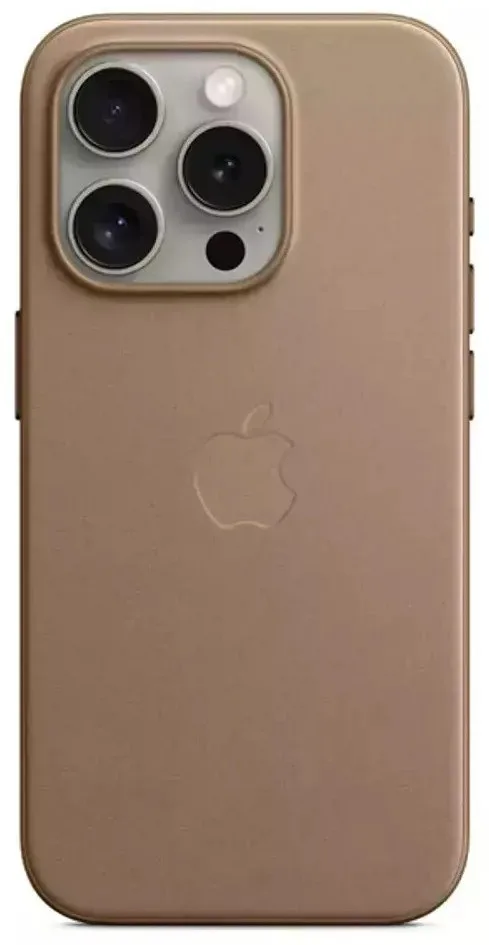 Apple Finewoven Θήκη Προστασίας για iPhone 15 Pro - Taupe