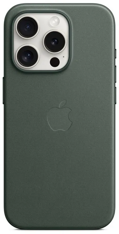 Apple Finewoven Θήκη Προστασίας για iPhone 15 Pro - Evergreen