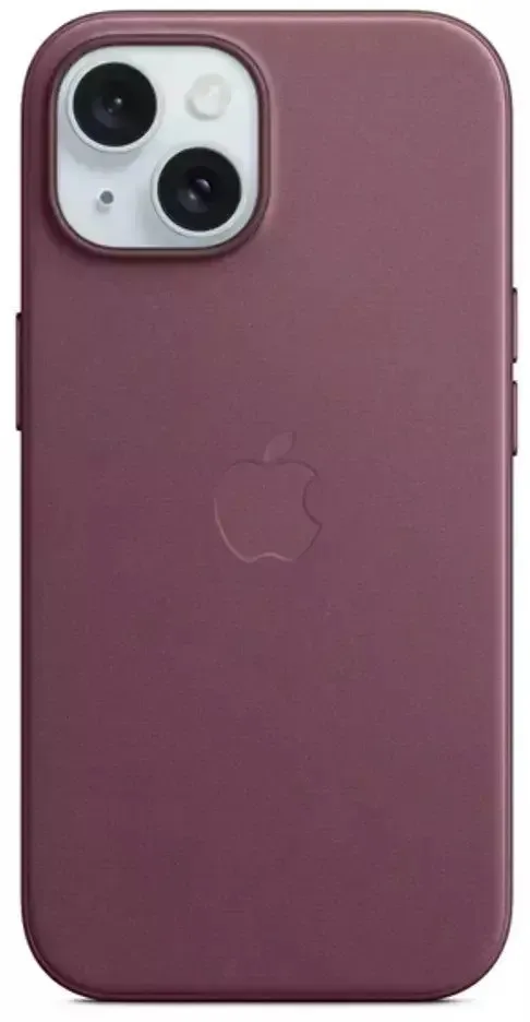 Apple iPhone 15 FineWoven Case with MagSafe Mulberry