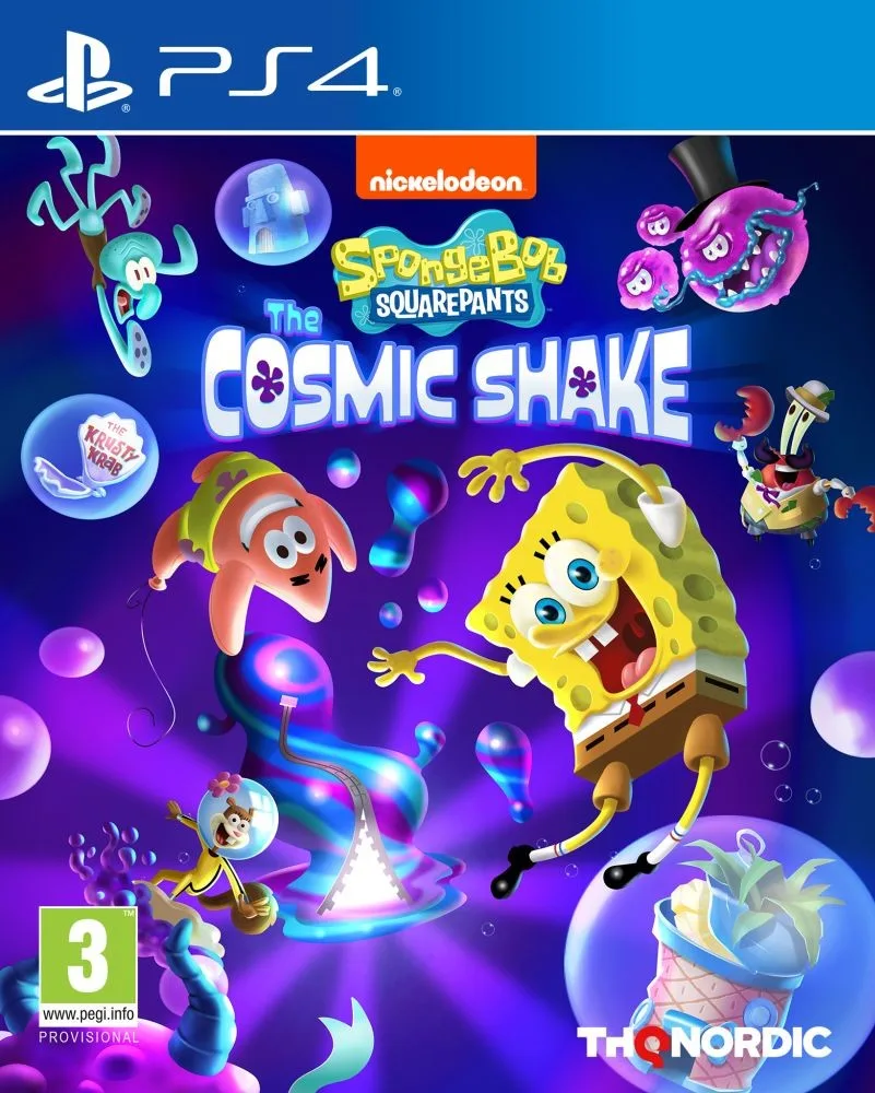 PS4 SpongeBob SquarePants Cosmic Shake