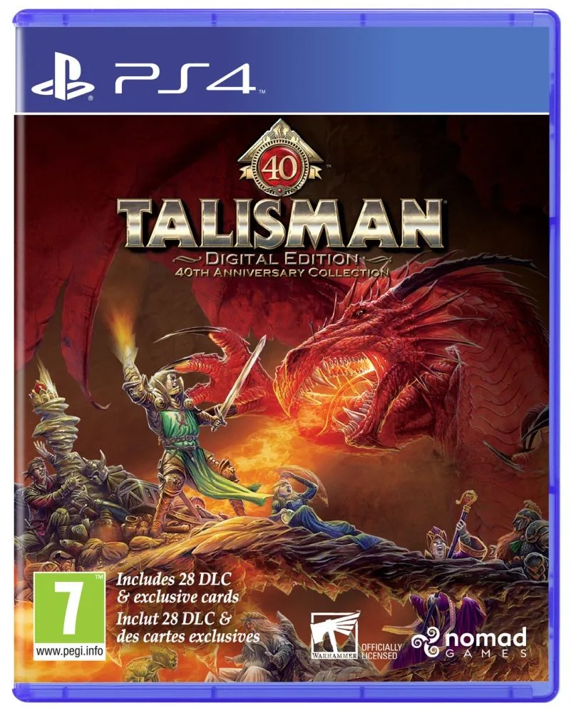 PS4 Talisman: Digital Edition - 40th Anniversary Collection