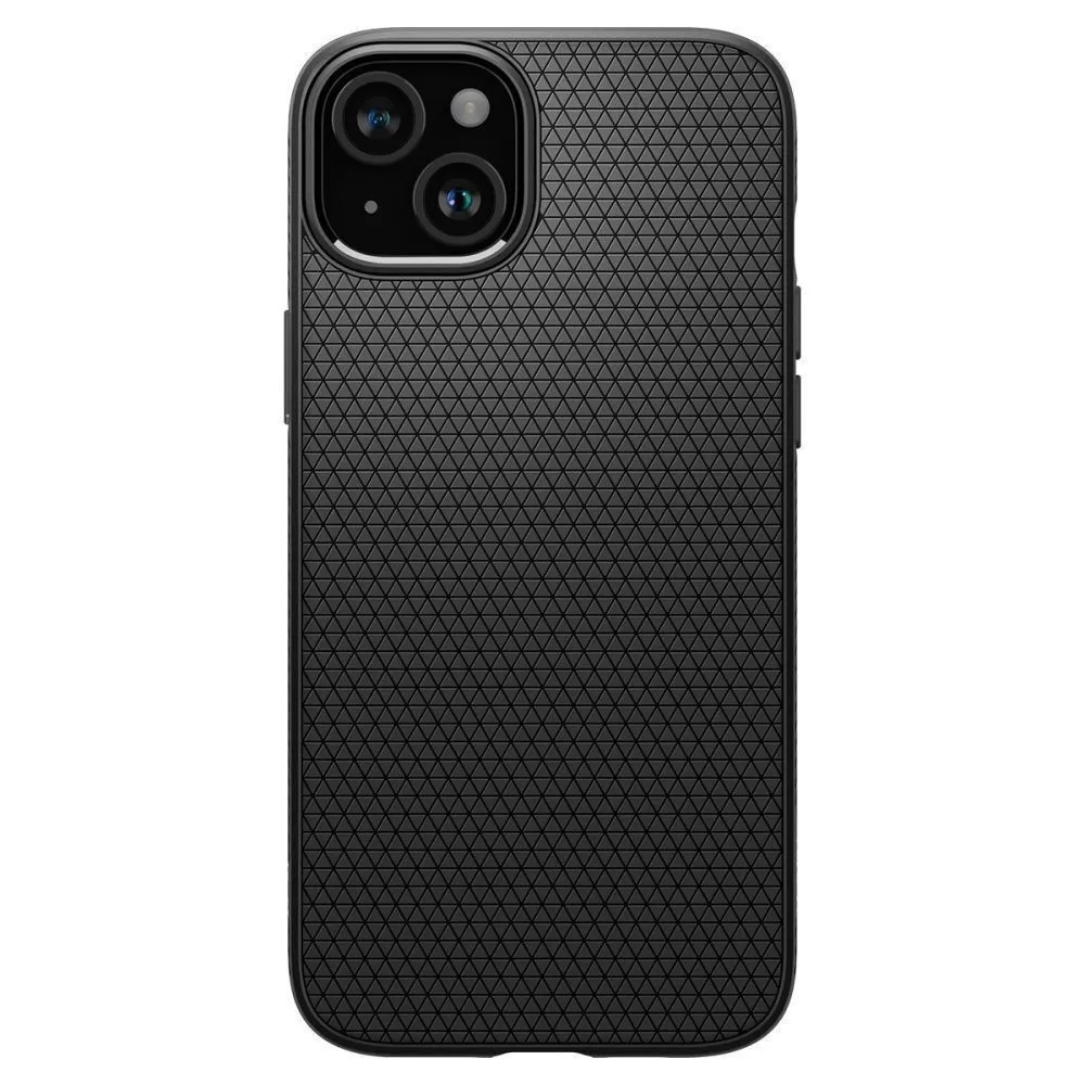 Θήκη Spigen Liquid Air για iPhone 15 - Μαύρο Matte – εικόνα 2