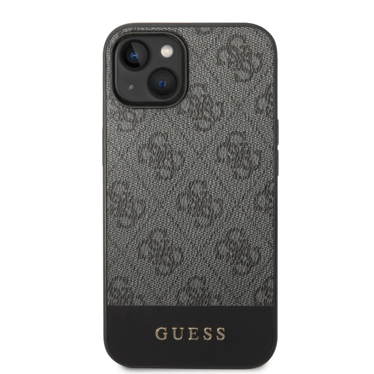 Guess "4G Logo Collection" Printed Stripe Θήκη προστασίας από δερματίνη – iPhone 14 Plus (Γκρι) – εικόνα 3