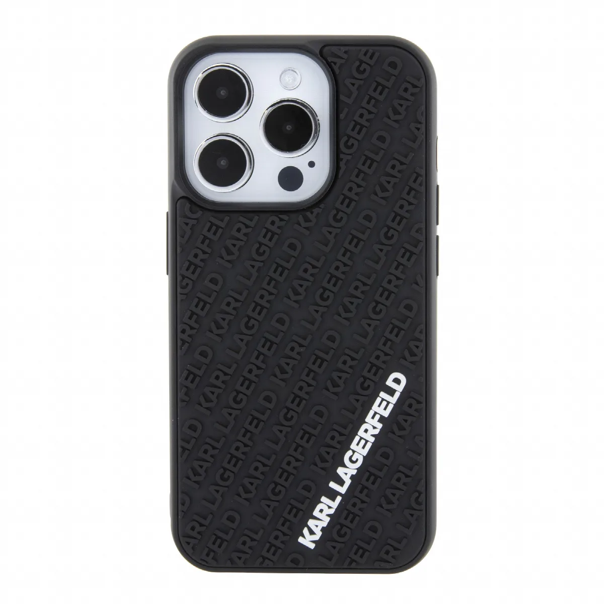 Karl Lagerfeld “Karl 3D Logo Cover” Hard Case Θήκη προστασίας από σιλικόνη – iPhone 15 Pro (Black – KLHCP15L3DMKRLK) – εικόνα 3