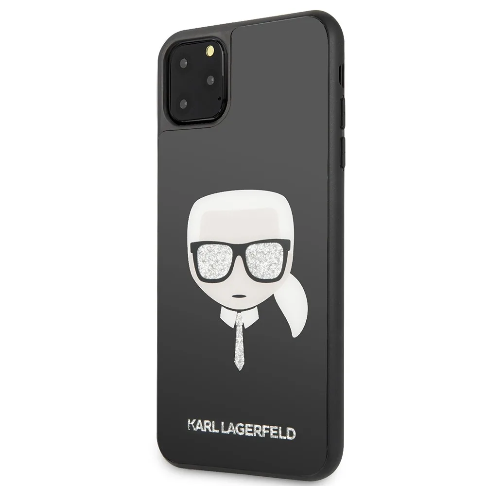Karl Lagerfeld Back Cover Θήκη Σιλικόνης για iPhone 11 Pro Max - Μαύρο – εικόνα 4