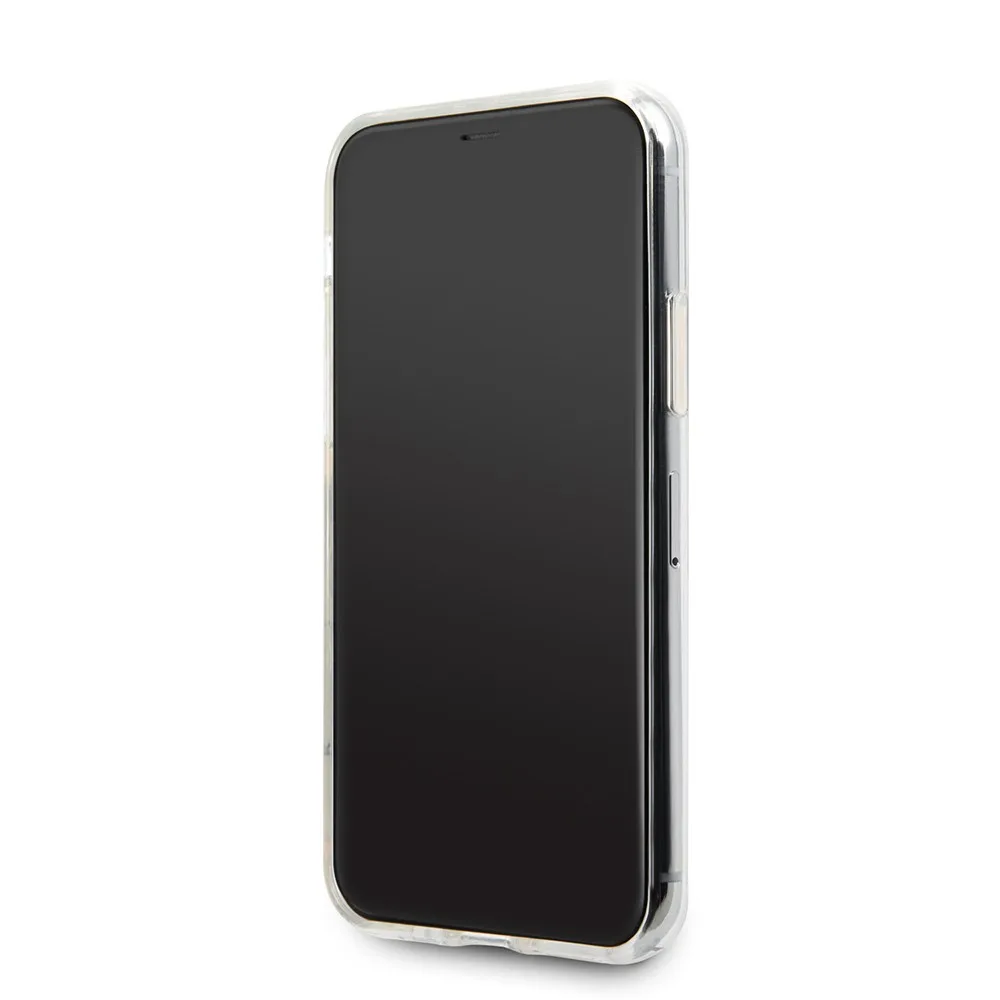 Karl Lagerfeld Back Cover Θήκη Σιλικόνης για iPhone 11 Pro - Clear/Gradient Pink – εικόνα 4
