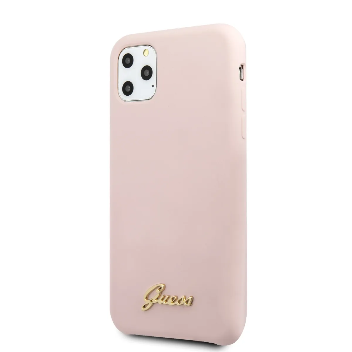 Guess “Vintage Script Gold Logo Collection” Σκληρή Θήκη προστασίας από σιλικόνη – Apple iPhone 11 Pro (Light Pink – GUHCN58LSLM – εικόνα 4
