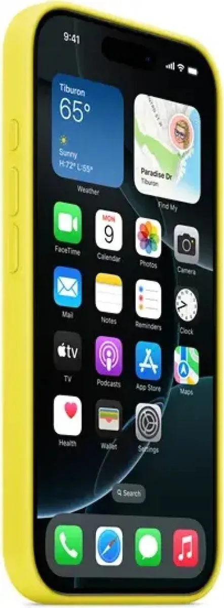 Apple Silicone Case with MagSafe Back Cover για iPhone 16 Pro - Star Fruit – εικόνα 2