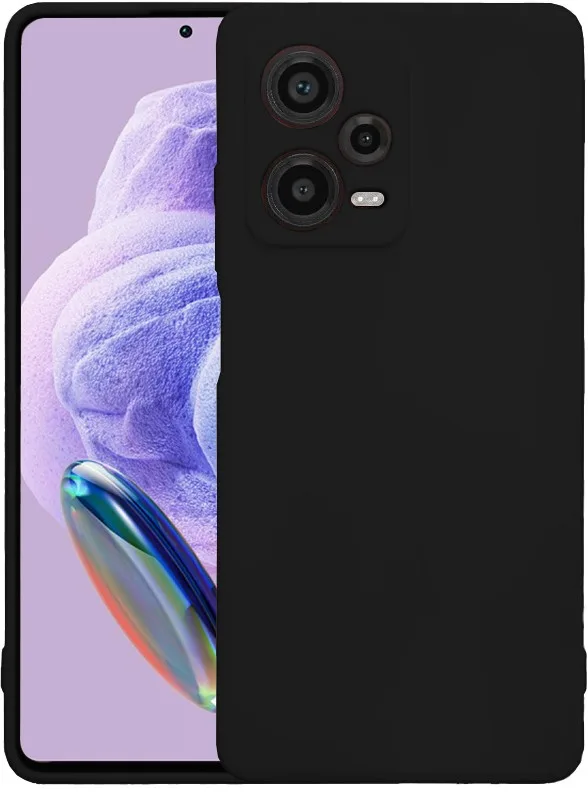 Θήκη Silky And Soft για Xiaomi Redmi Note 12 Pro Plus - Μαύρο