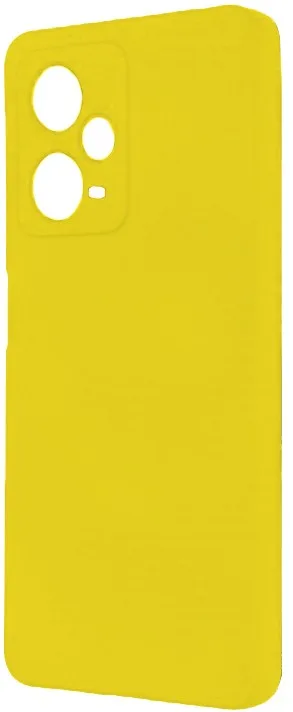 Θήκη σιλικόνης TPU Ultra Slim 0.3mm soft mat για Xiaomi Poco X5 5G / Redmi Note 12 5G - Κίτρινο