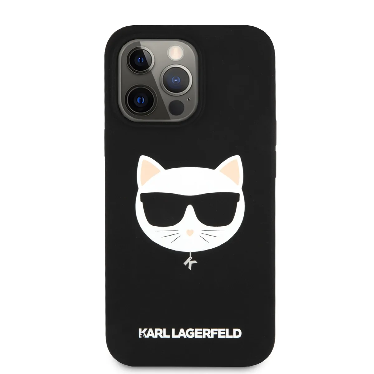 Karl Lagerfeld 3D Rubber Case Choupette's Head Θήκη προστασίας από σιλικόνη – iPhone 13 Pro (Μαύρο - KLHCP13LSLCHBK) – εικόνα 3