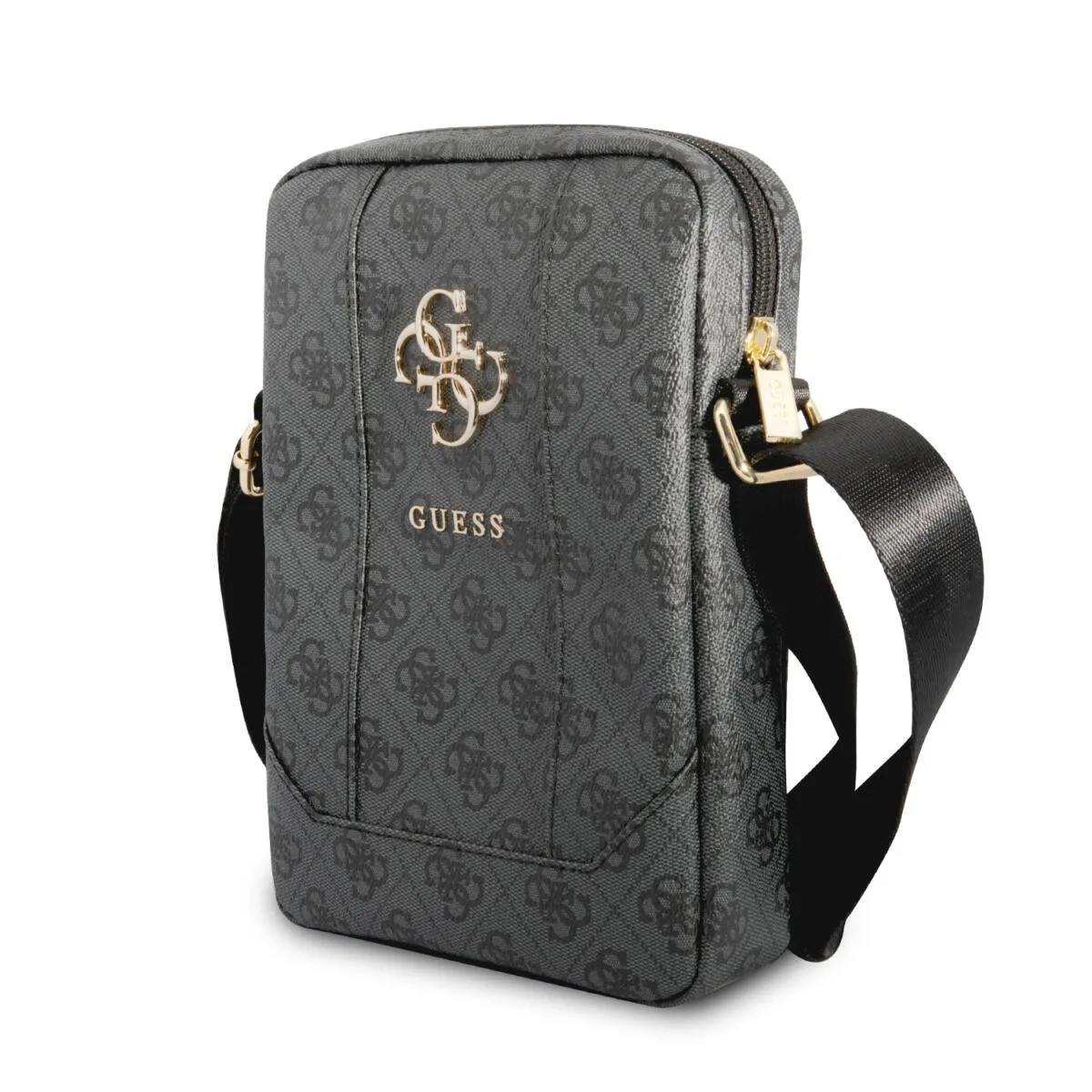 Guess 4G Big metal logo Tablet Bag- Τσαντάκι από δερματίνη κατάλληλο για tablet 10" (Grey - GUTB10G4GFGR) – εικόνα 2
