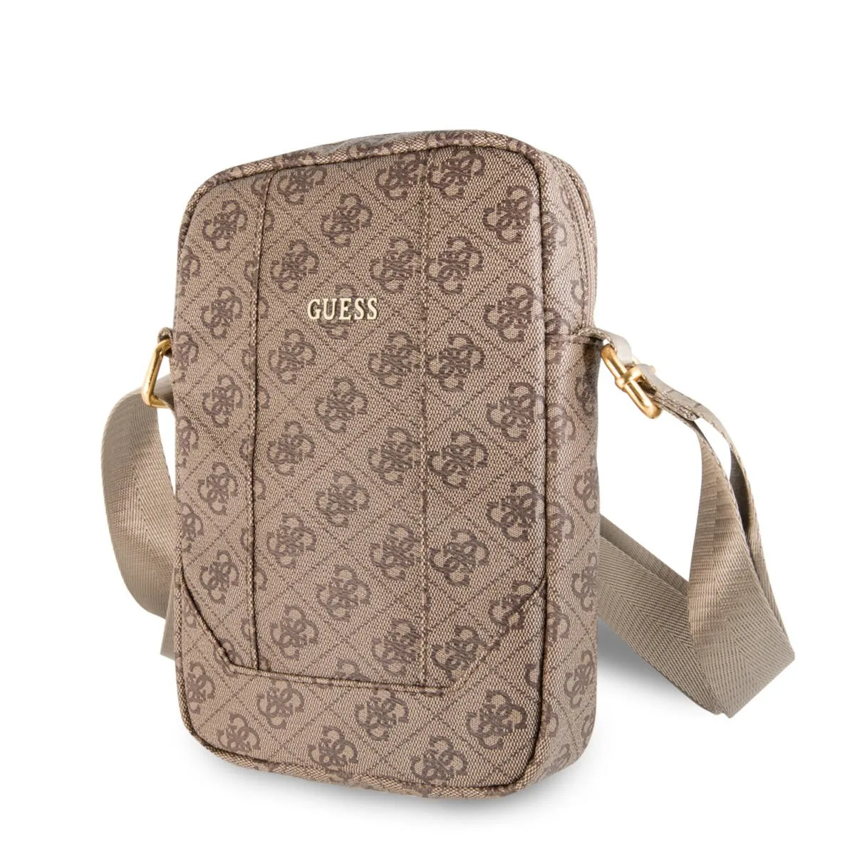 Guess 4G Uptown Tablet Bag Τσαντάκι από δερματίνη κατάλληλο για tablet 10" (Brown - GUTB104GB) – εικόνα 3