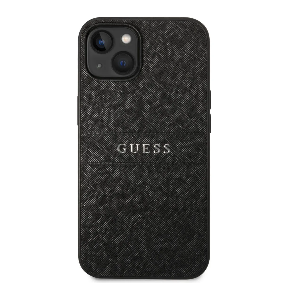 Guess Saffiano Hard Case Θήκη προστασίας από δερματίνη – iPhone 14 Plus (Μαύρο) – εικόνα 3