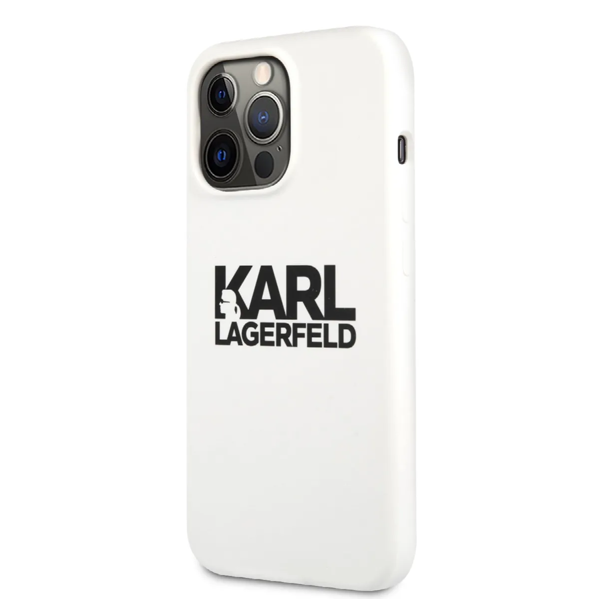 Karl Lagerfeld Hard Case Stack Logo Back Θήκη προστασίας – iPhone 13 Pro Max White – εικόνα 4