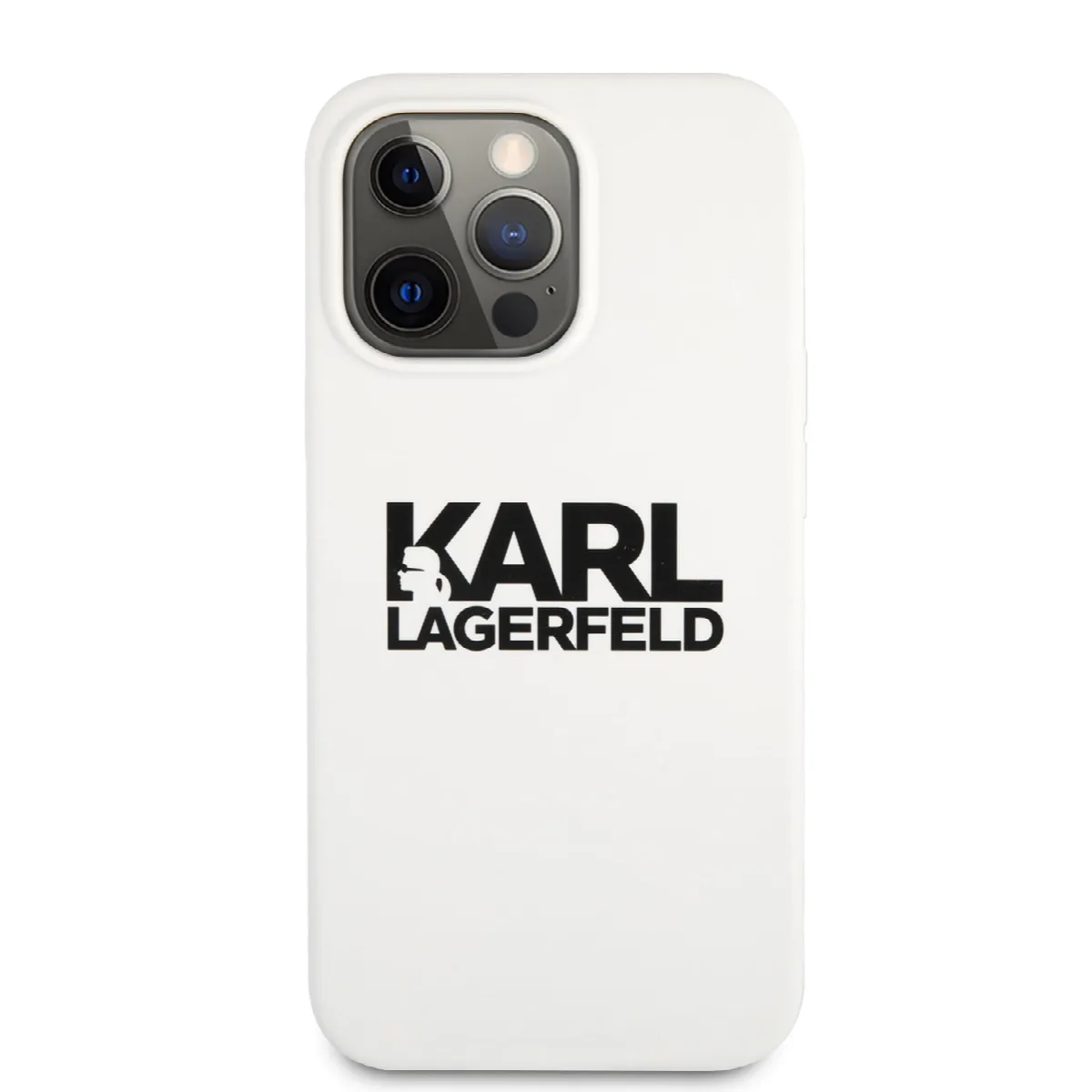Karl Lagerfeld Hard Case Stack Logo Back Θήκη προστασίας για iPhone 13 Pro - White – εικόνα 3