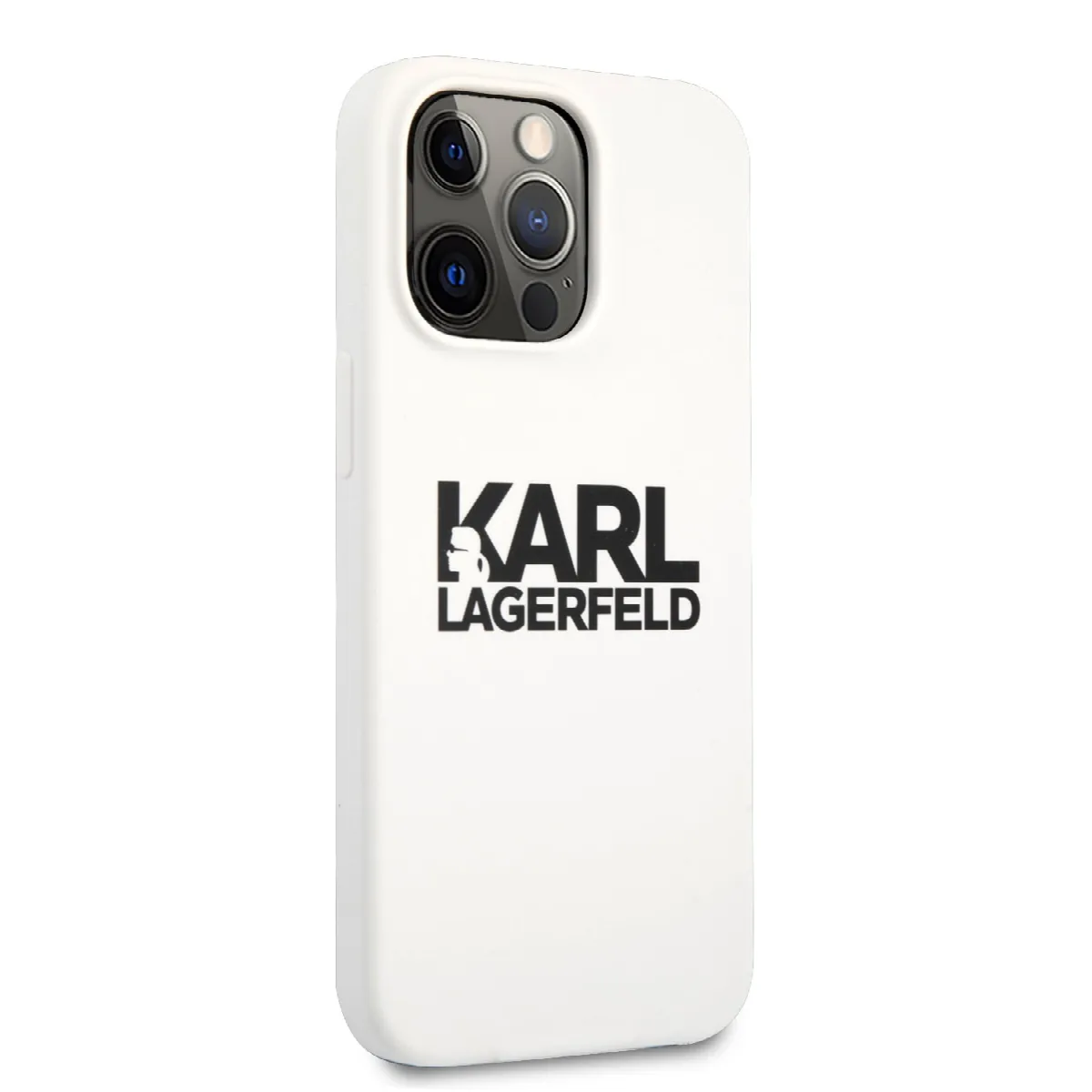 Karl Lagerfeld Hard Case Stack Logo Back Θήκη προστασίας για iPhone 13 Pro - White – εικόνα 2