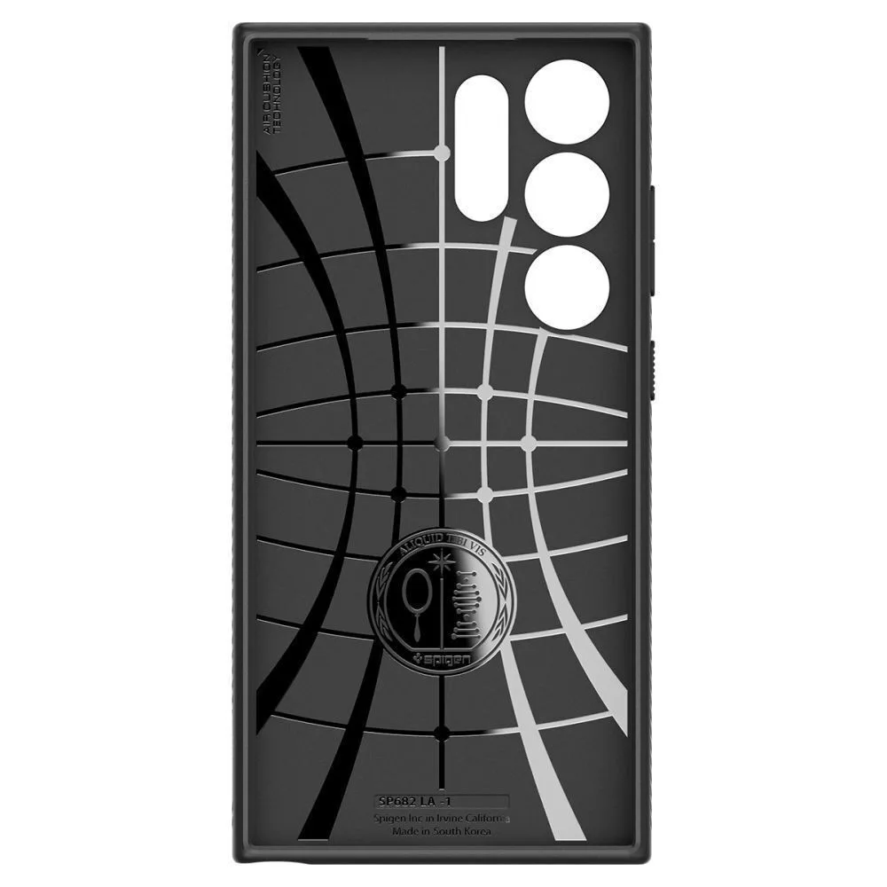 Θήκη Spigen Liquid Air για Samsung Galaxy S24 Ultra 5G - Matte Black – εικόνα 5