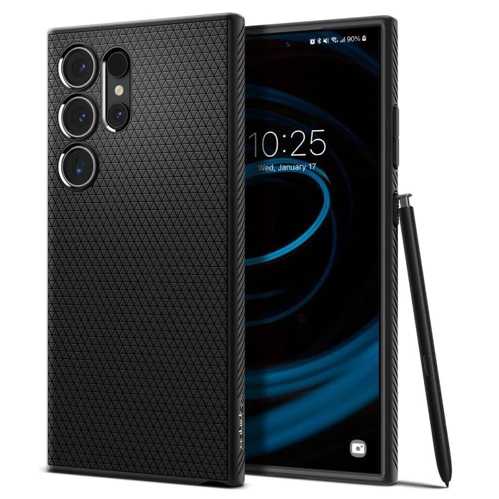 Θήκη Spigen Liquid Air για Samsung Galaxy S24 Ultra 5G - Matte Black