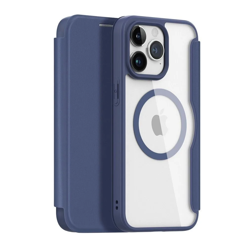 Dux Ducis Skin X Pro Wallet για Apple iPhone 15 Pro Max - Σκούρο Μπλε