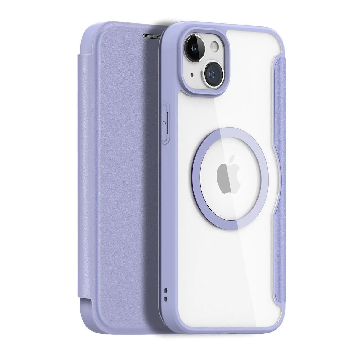 Dux Ducis Skin X Pro Wallet για Apple iPhone 15 Plus - Μωβ