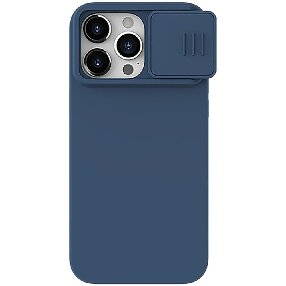 Θήκη Nillkin CamShield Silky Back Cover για iPhone 15 Pro - Dark Blue