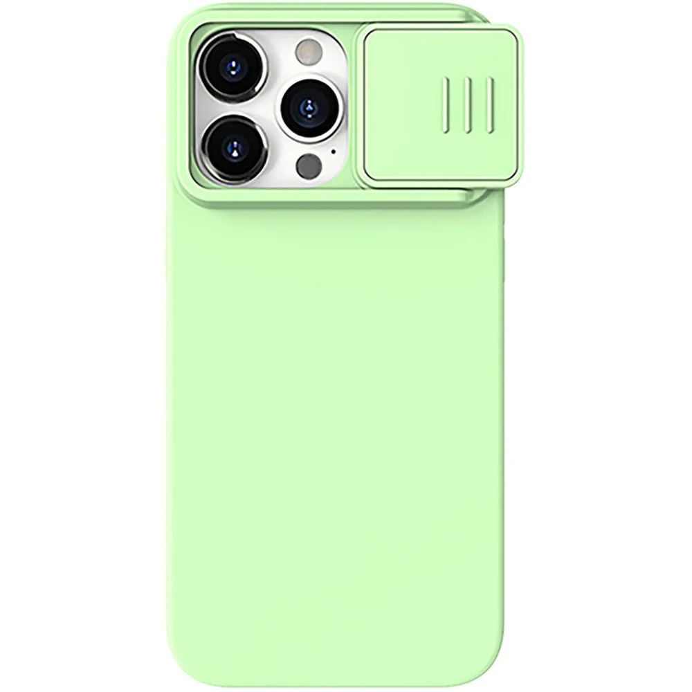 Θήκη Nillkin CamShield Silky Back Cover για iPhone 15 Pro - Mint