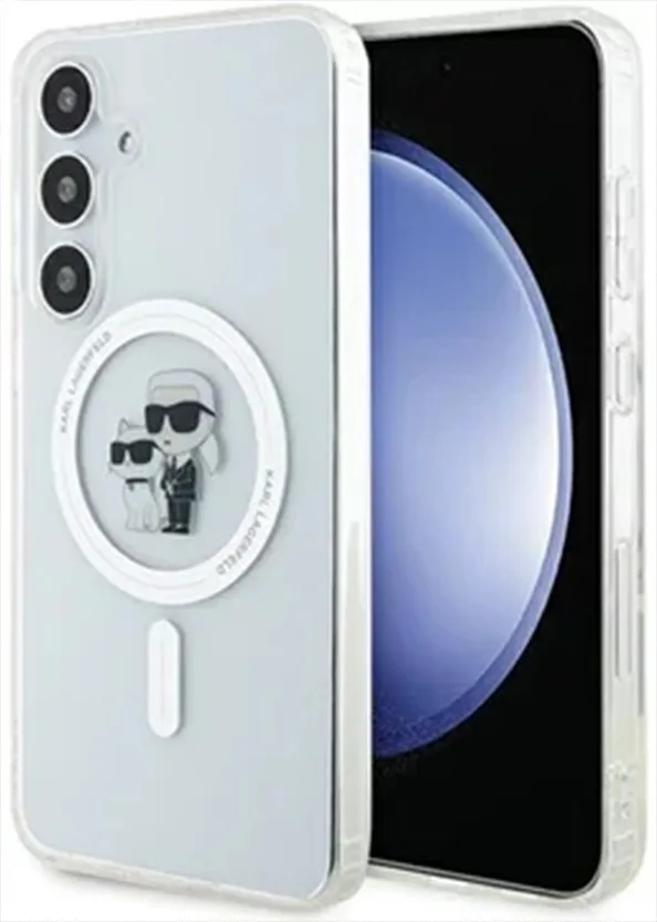 Karl Lagerfeld Transpared Case Karl & Choupette Magsafe Θήκη Προστασίας για Samsung Galaxy S24 - Διάφανο