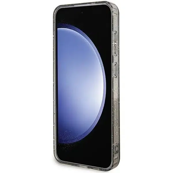 Karl Lagerfeld Karl & Choupette Glitter Hardcase Θήκη Προστασίας για Samsung Galaxy S24 Plus - Μαύρο – εικόνα 2