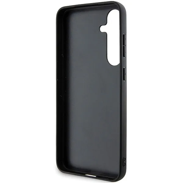 Karl Lagerfeld PU Saffiano Metal Pin Karl & Choupette Θήκη Προστασίας για Samsung Galaxy S24 Plus - Γκρι – εικόνα 2