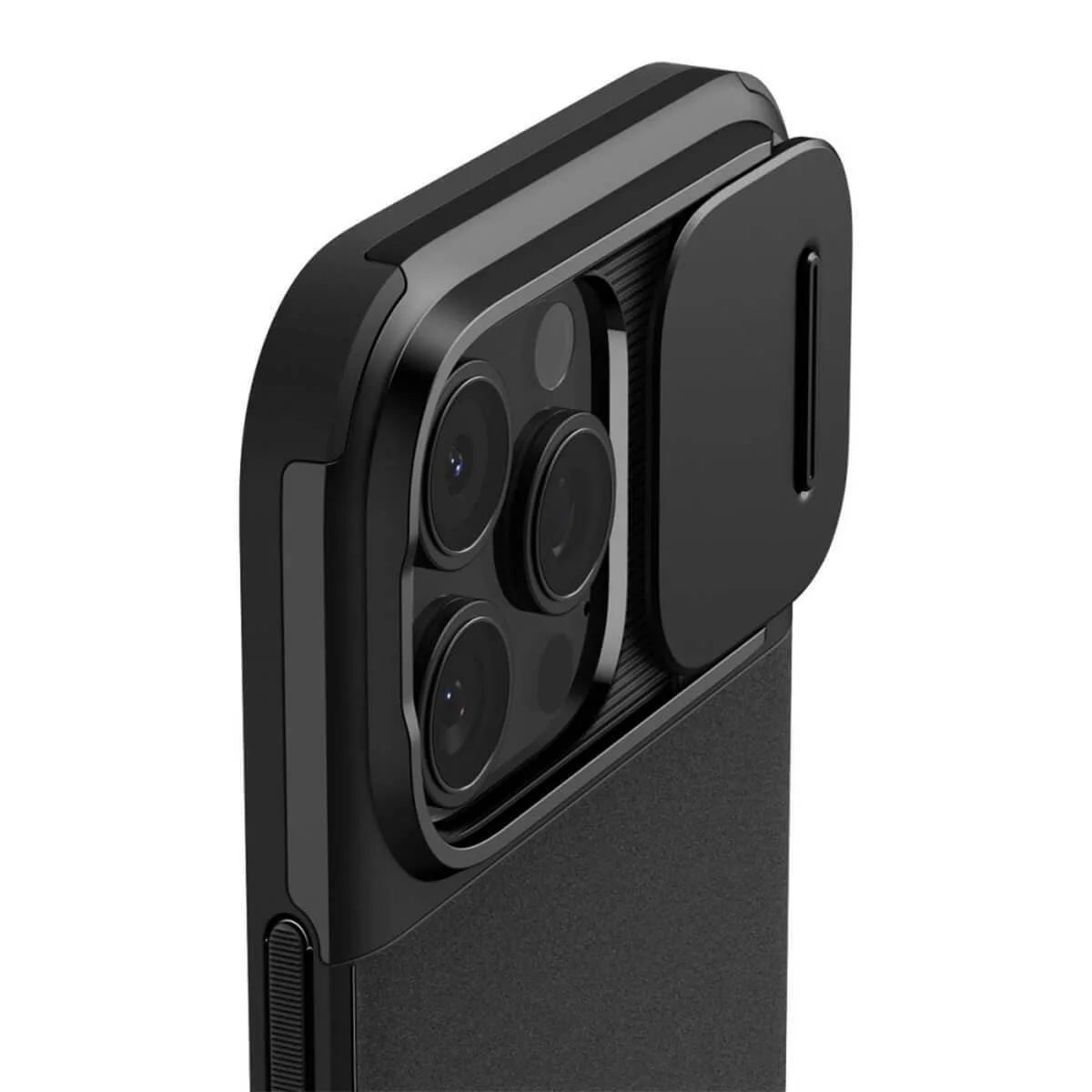 Spigen Optik Armor (MagFit) iPhone 16 Pro Max Case – Μαύρο – εικόνα 2