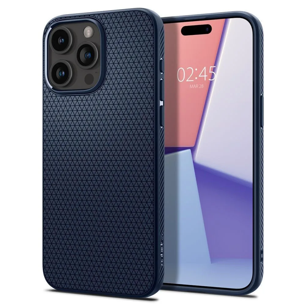 Θήκη Spigen Liquid Air για iPhone 15 Pro - Navy Blue