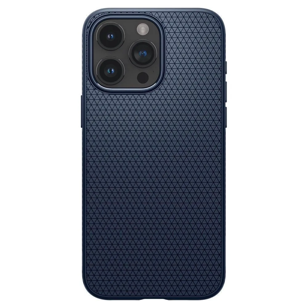 Θήκη Spigen Liquid Air για iPhone 15 Pro - Navy Blue – εικόνα 2