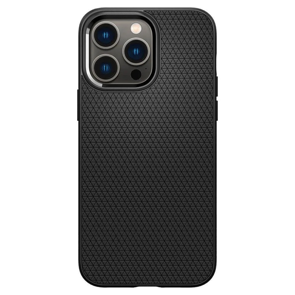 Θήκη Spigen Liquid Air για iPhone 15 Pro Max - Μαύρο Matte – εικόνα 2