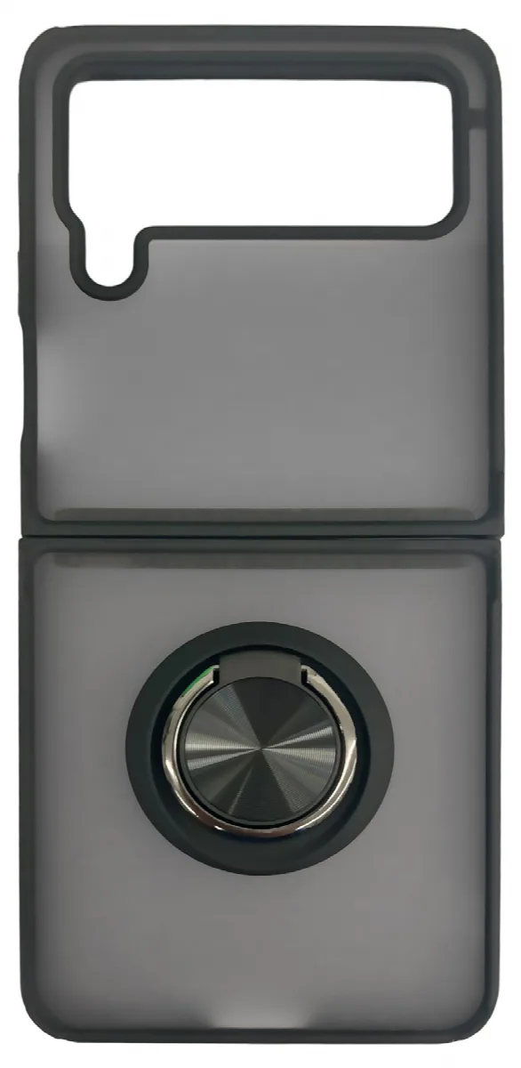 Θήκη με Magnetic Ring για Samsung Galaxy Ζ Flip4 - Μαύρο