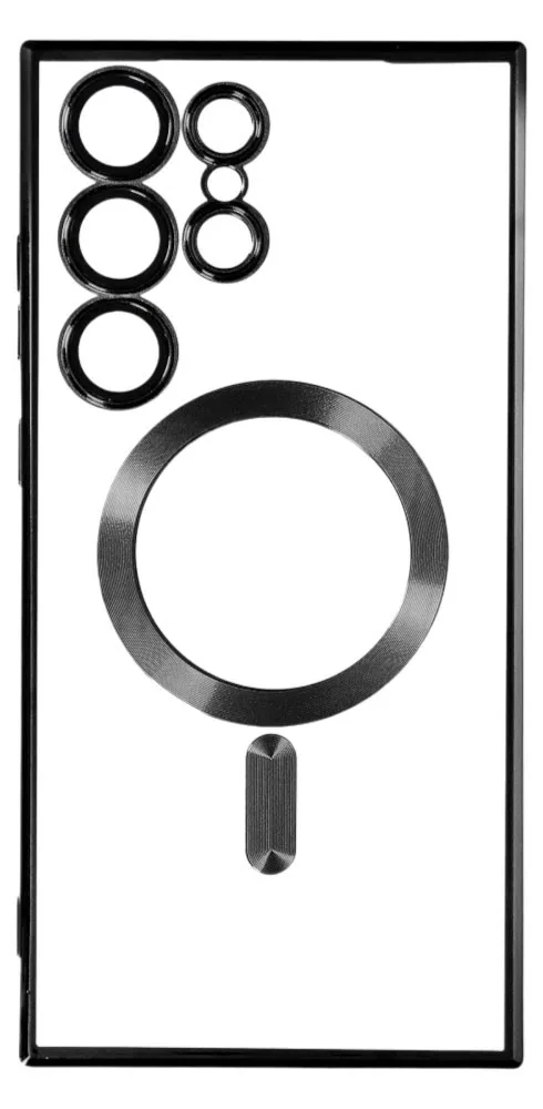 Θήκη MagSafe Magnetic για Samsung Galaxy S24 Ultra - Μαύρο