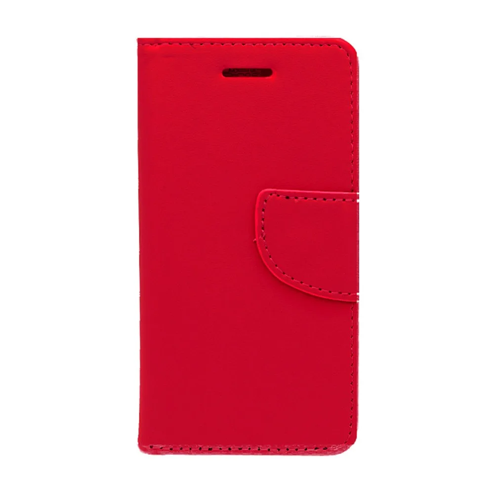 Θήκη flip με υποδοχή καρτών και δυνατότητα STAND για Xiaomi 14 5G - Κόκκινο