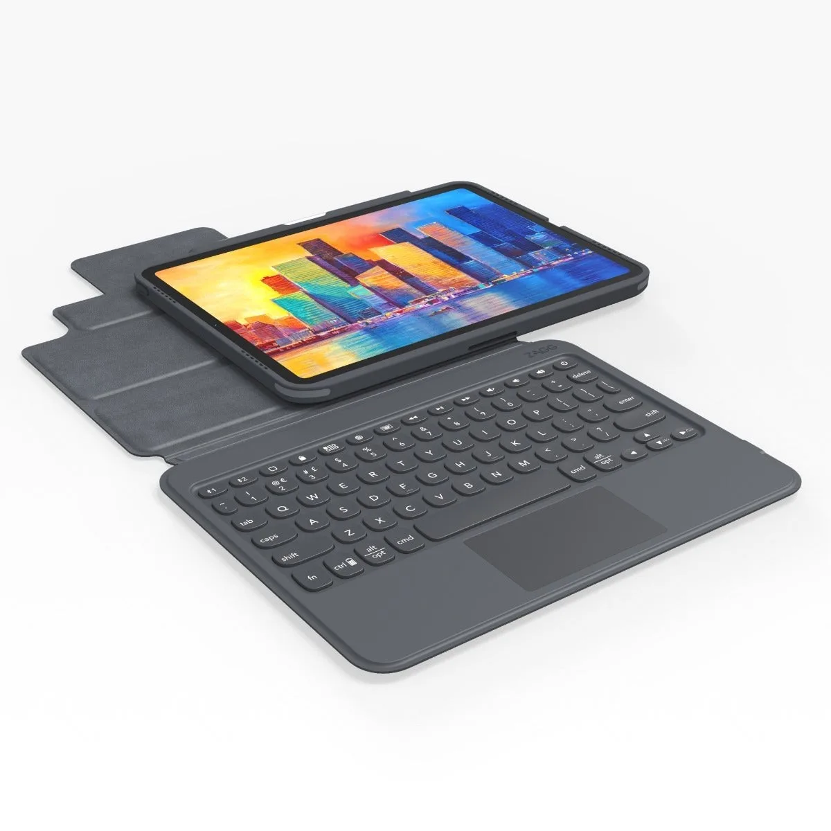 ZAGG Pro Keys με Trackpad Θήκη με πληκτρολόγιο για Apple iPad 10,2" 7ης / 8ης Γενιάς 2019 - 2020 σε charcoal χρώμα - 103407950 – εικόνα 3