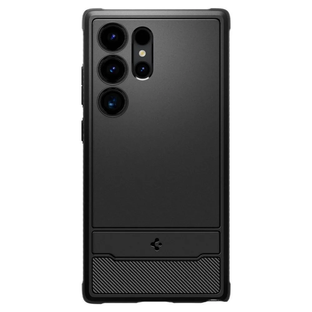 Θήκη Spigen Rugged Armor για Samsung Galaxy S24 Ultra - Μαύρο Matte – εικόνα 5