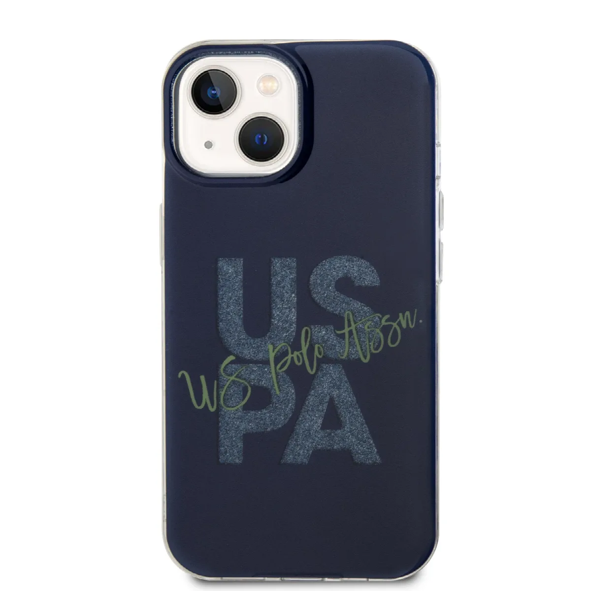 U.S. Polo Assn. Hard Case IML Glitter Script – Θήκη προστασίας από σιλικόνη iPhone 15 Navy – USHCP15SUGLV – εικόνα 4
