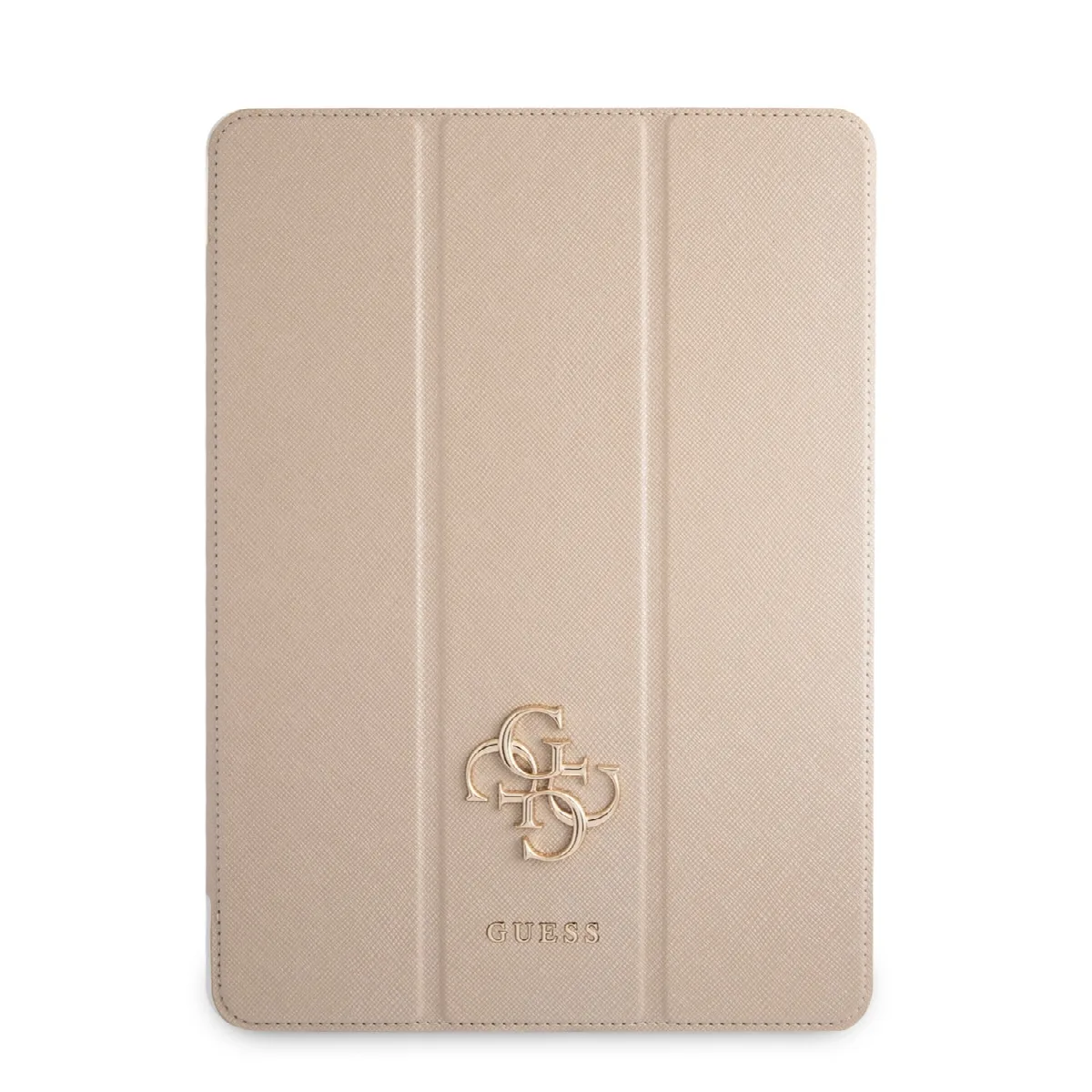Guess 4G Logo Saffiano Collection Book Cover Θήκη κατάλληλη για Apple iPad Pro 2021 12,9" Gold - GUIC12PUSASGO – εικόνα 4
