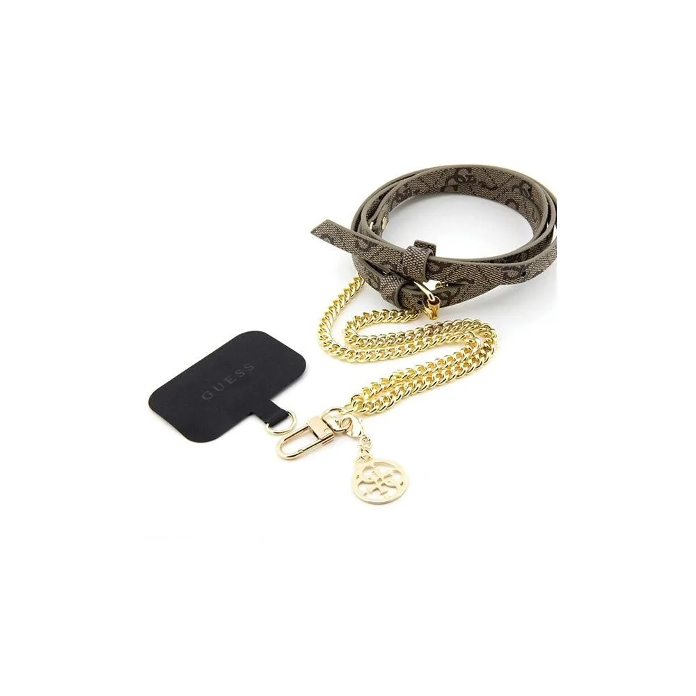 Guess Strap Λουράκι Καρπού για Κινητά Καφέ