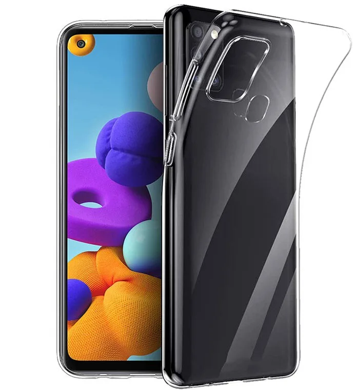 Θήκη TPU Slim (1.5mm) για Samsung Galaxy A21s - Διάφανο