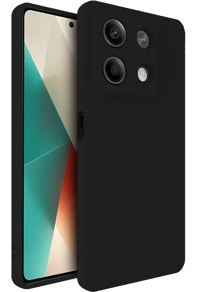 Θήκη Silky And Soft για Xiaomi Redmi Note 13 5G - Μαύρο