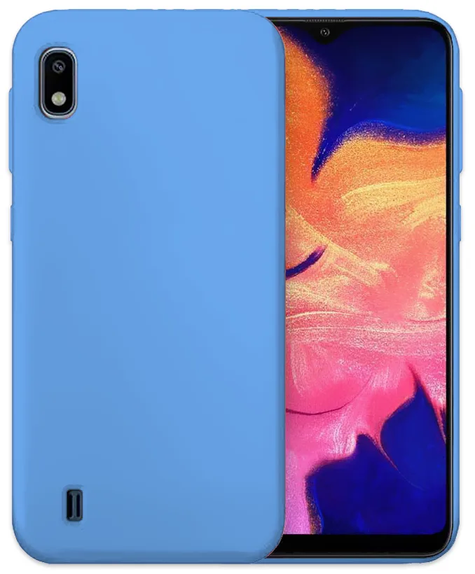 Θήκη Silky And Soft για Samsung Galaxy A10 - Baby Blue